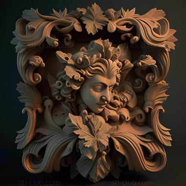 3D model st baroque (STL)